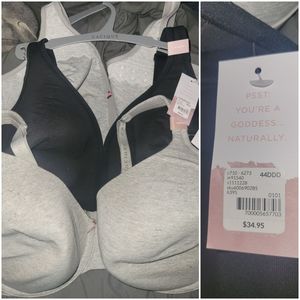 3 BRAND NEW. NEVER WARN LANE BRYANT BRAS